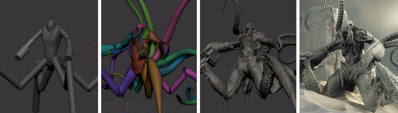 Digital sculpture of fantastic creatures with zbrush download sketchup pro 8 full crack free