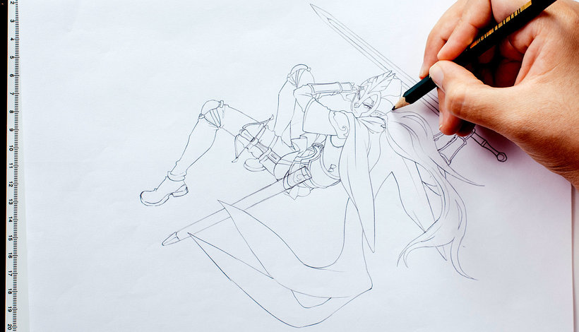 Drawing Manga Characters from Scratch | "Drawing Manga Characters from